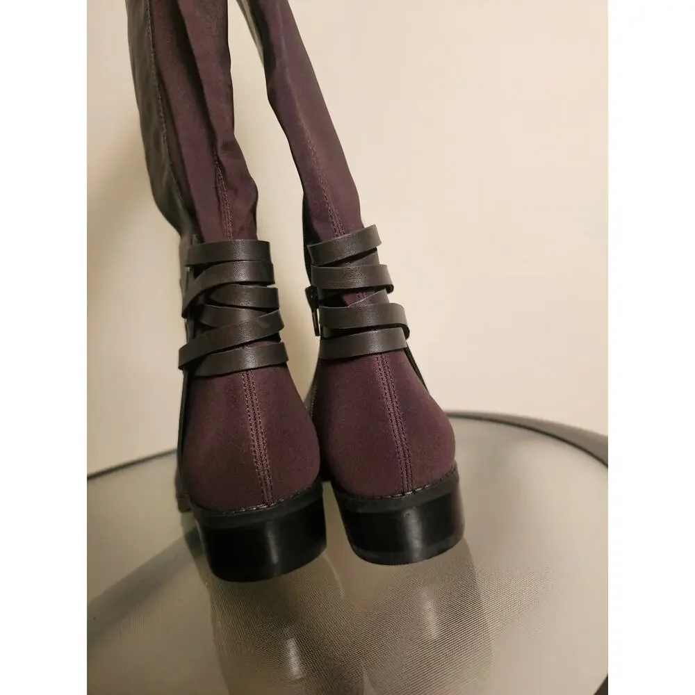 Vince Camuto Pauletta Leather Riding Boots